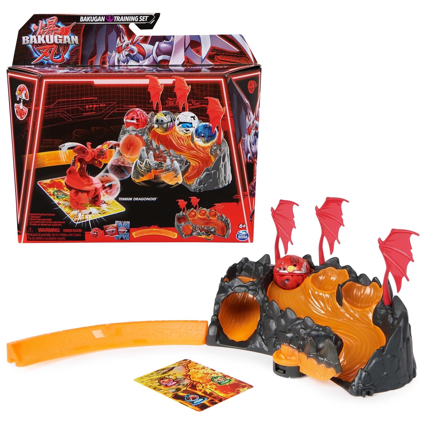 Bakugan Training Set with Titanium Dragonoid Figures