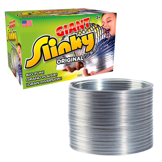 Giant Slinky Metal Spring Toy for Kids