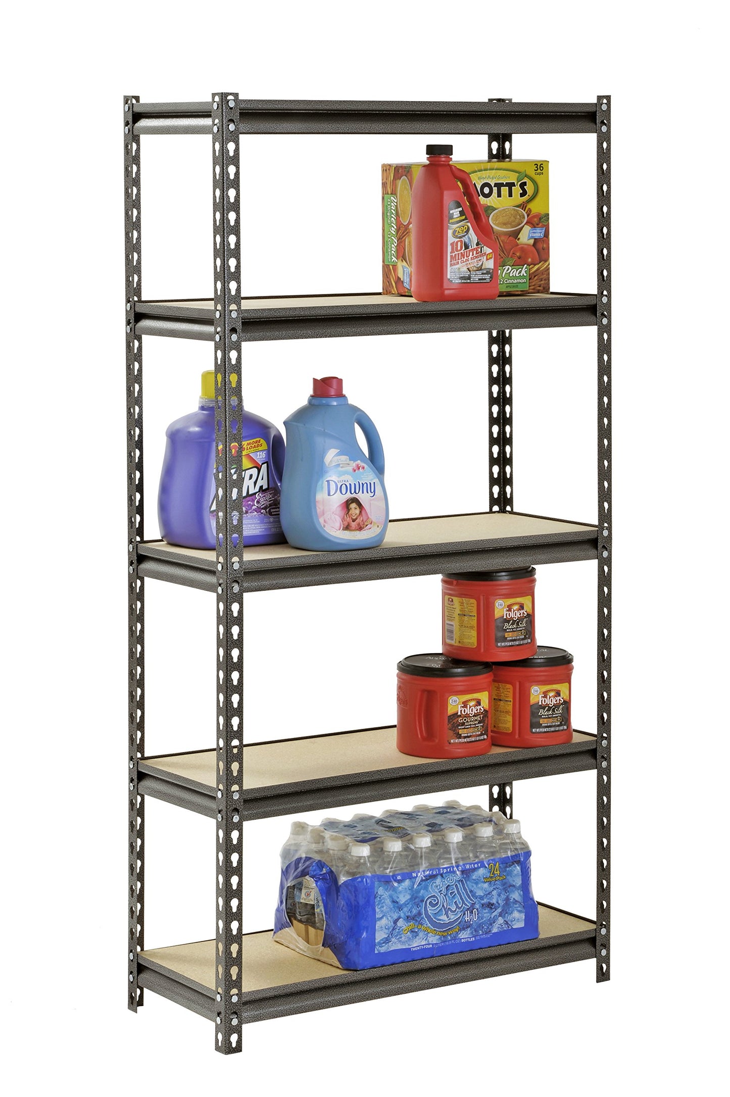Muscle Rack 5-Shelf Steel Storage Rack, 4000 lb