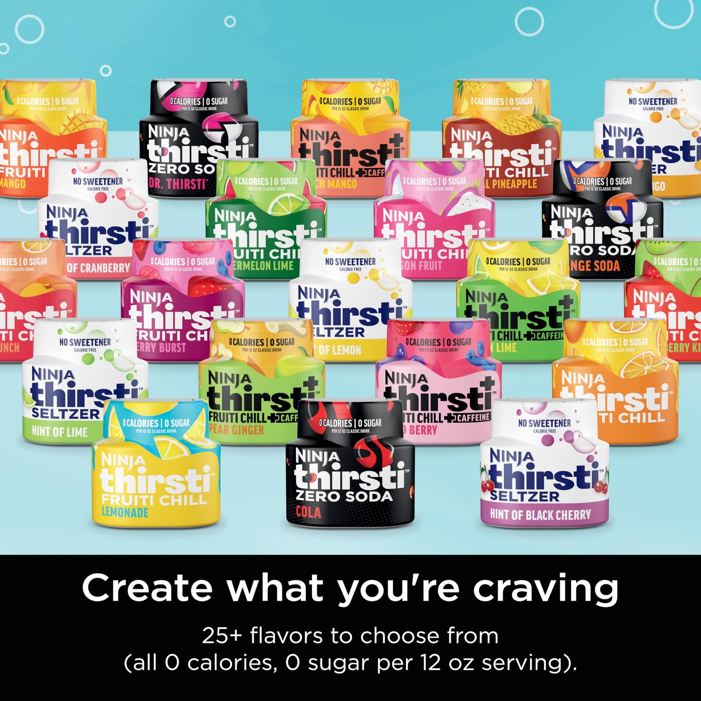 Ninja Soda Maker for Sparkling Drinks & Flavors