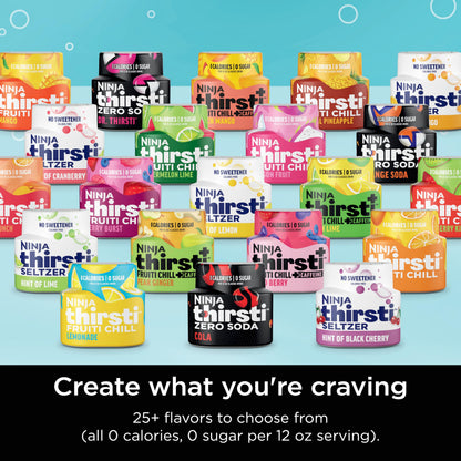 Ninja Soda Maker for Sparkling Drinks & Flavors