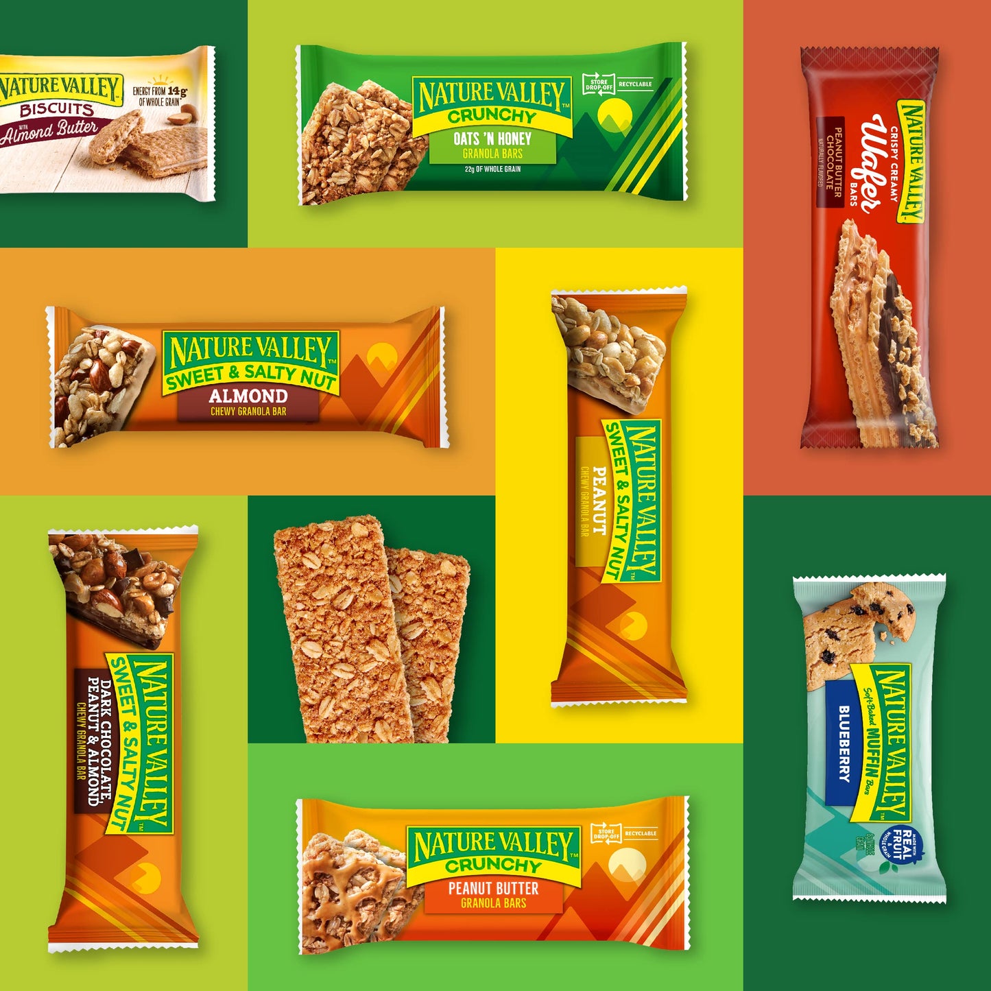 Nature Valley Oats 'n Honey Granola Bars - 12 Pack