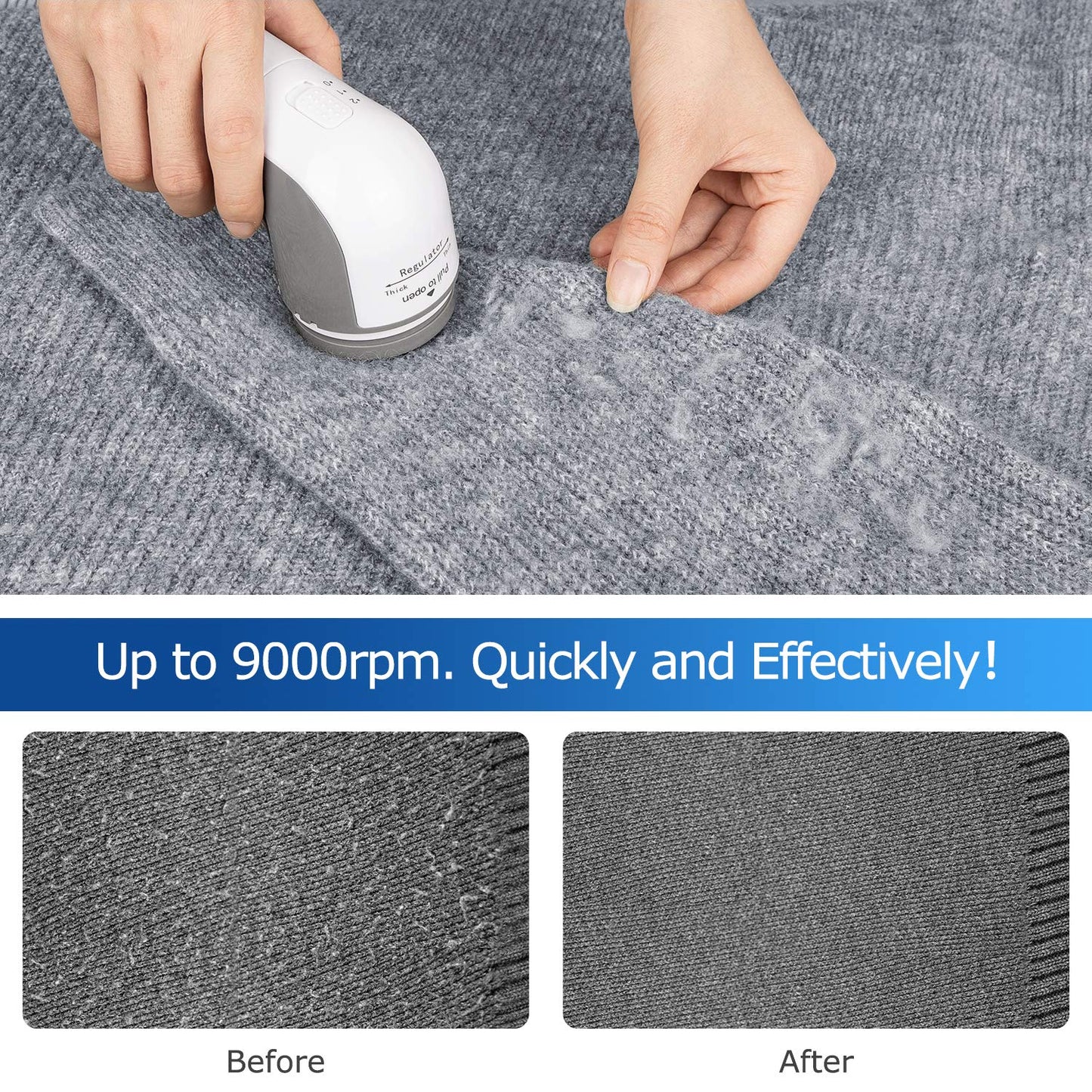 BEAUTURAL Fabric Shaver and Lint Remover