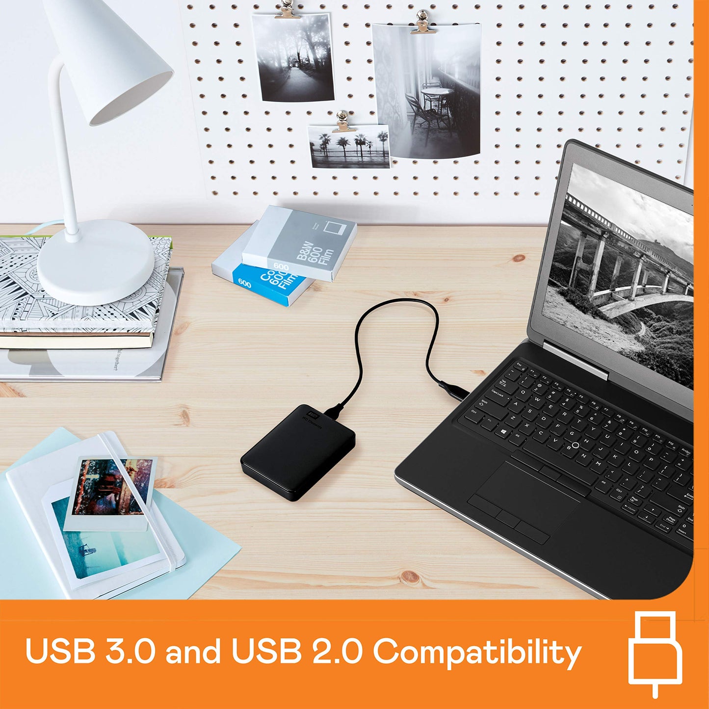 WD 5TB Portable External Hard Drive for PC & Mac