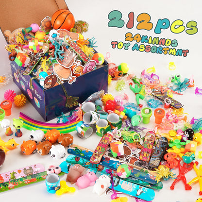Party Favor Goodie Bags for Kids - Bulk Set