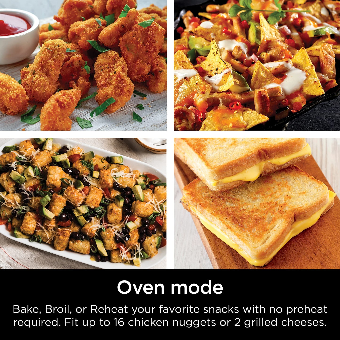 Ninja 2-in-1 Compact Flip Toaster Oven
