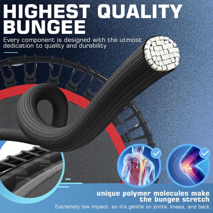 ANCHEER 40" Foldable Trampoline with Handle