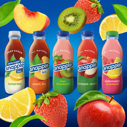 Snapple Kiwi Strawberry Juice Drink, 12-Pack