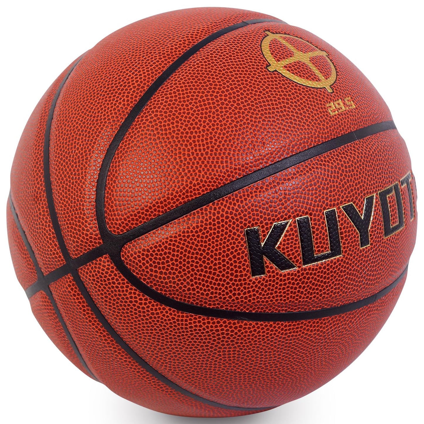 KUYOTQ Size 7 Soft Touch Basketball with Pump