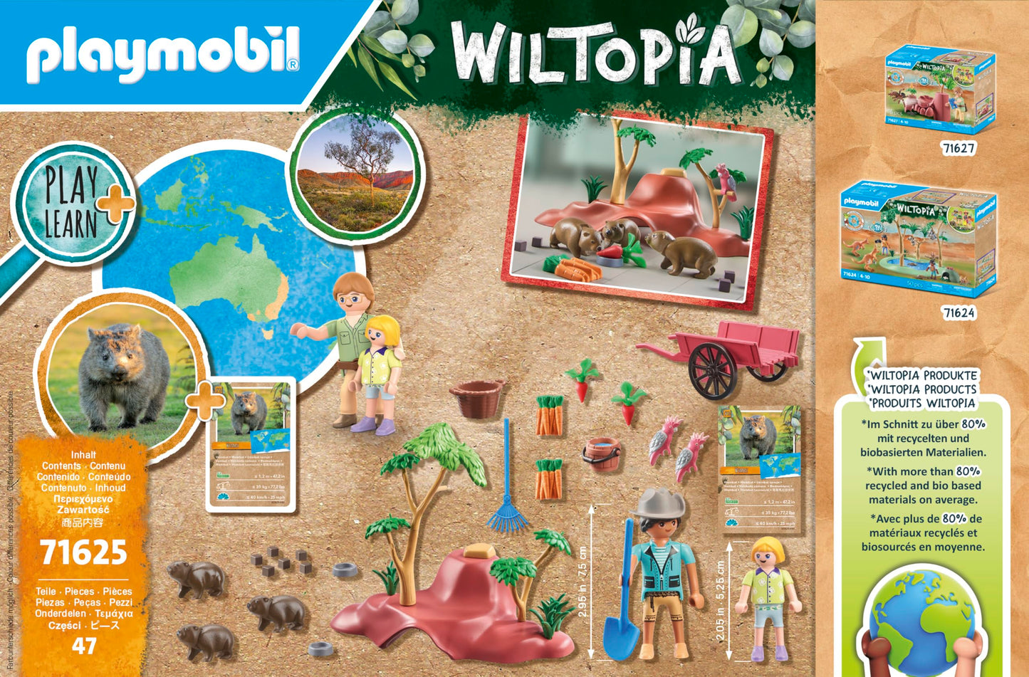 Playmobil Wiltopia Wombat Shelter Playset