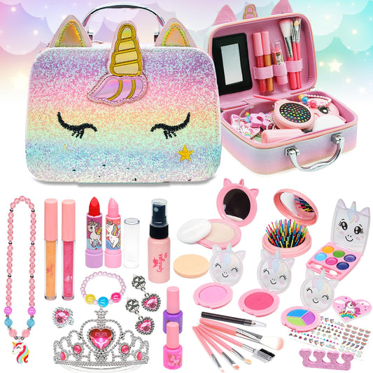 Kids Makeup Kit for Girls - Washable Set