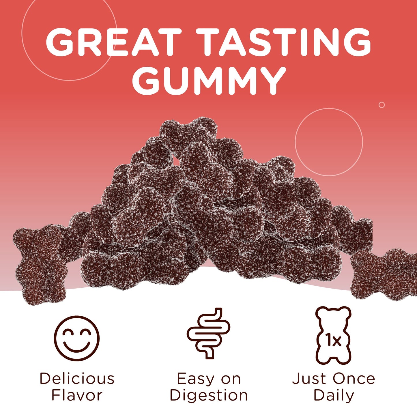 Zahler Iron Gummies with Vitamin C - 60 Count