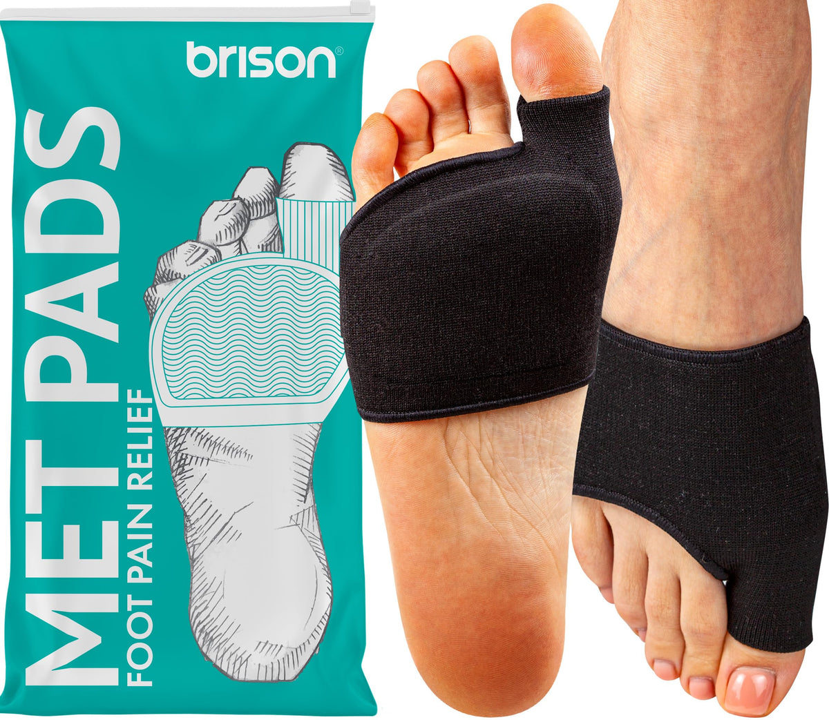 Metatarsal Gel Ball of Foot Cushions, 1 Pair