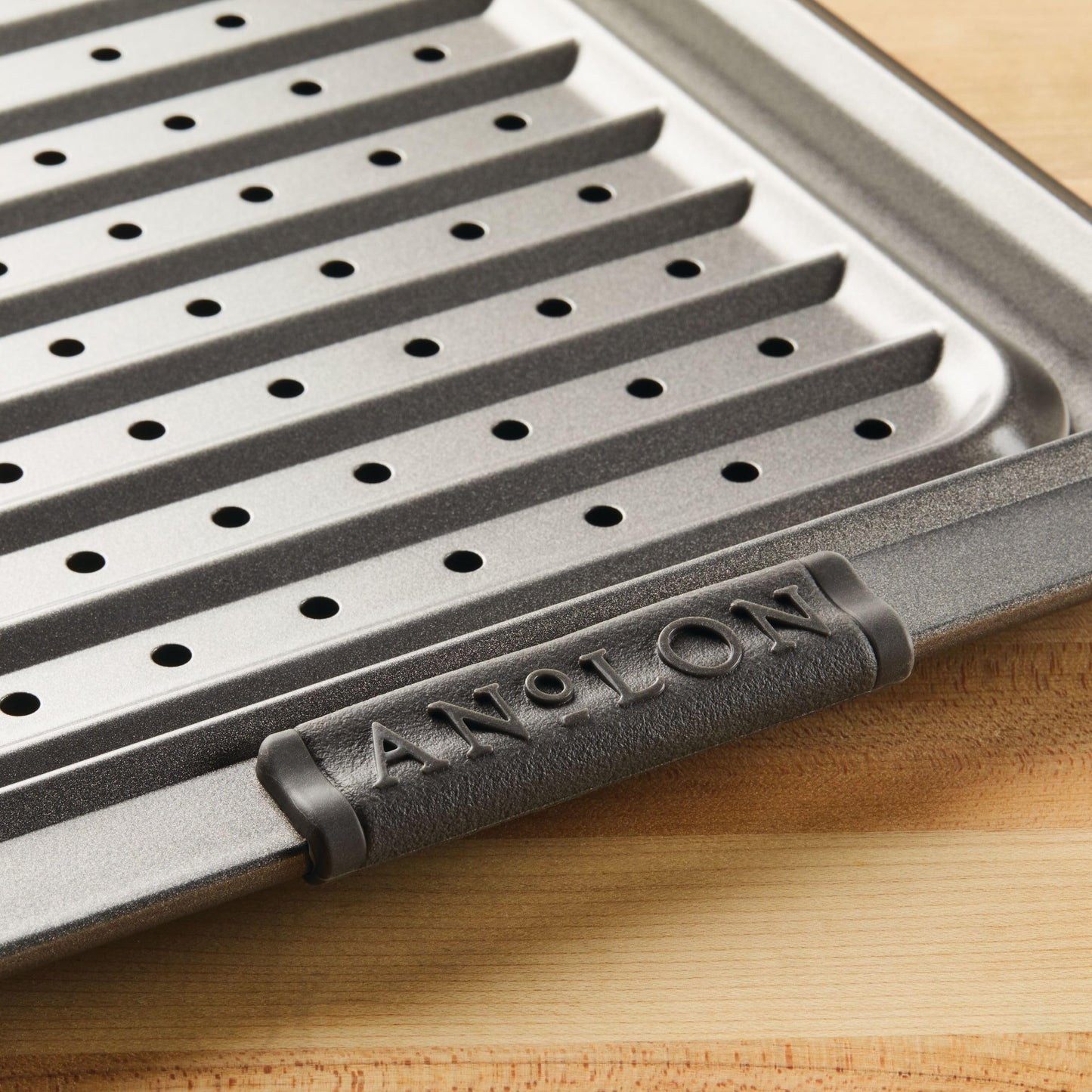 Anolon 2-Piece Steel Crisper Pan Set