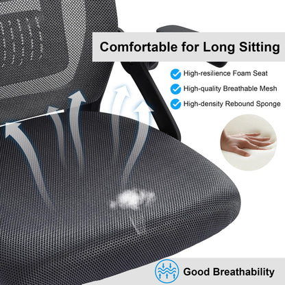 VECELO Ergonomic Office Chair with Lumbar Support