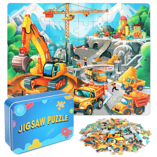Marine Animal Jigsaw Puzzles for Kids Ages 4-8