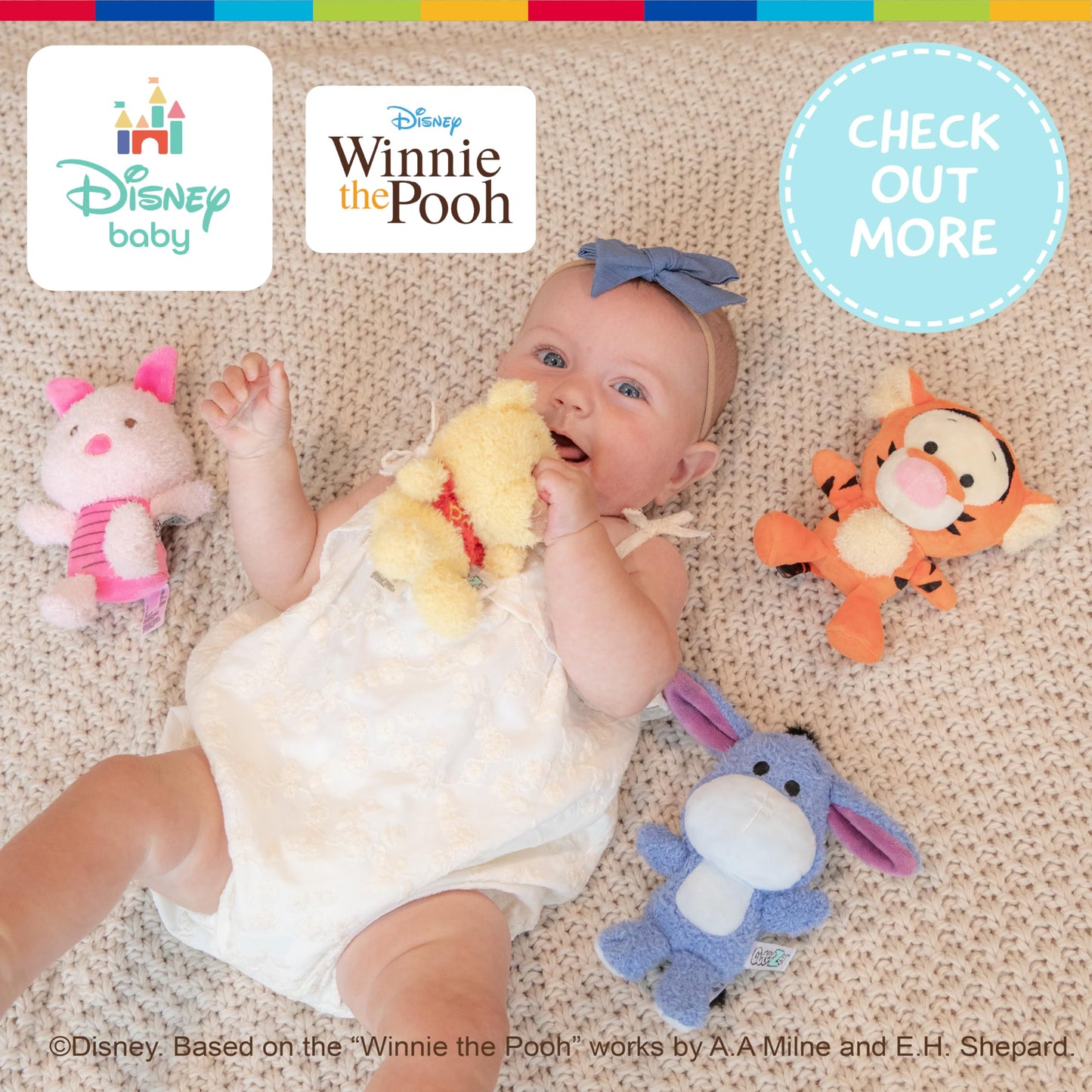 Winnie The Pooh Plush Toy for Infants & Toddlers