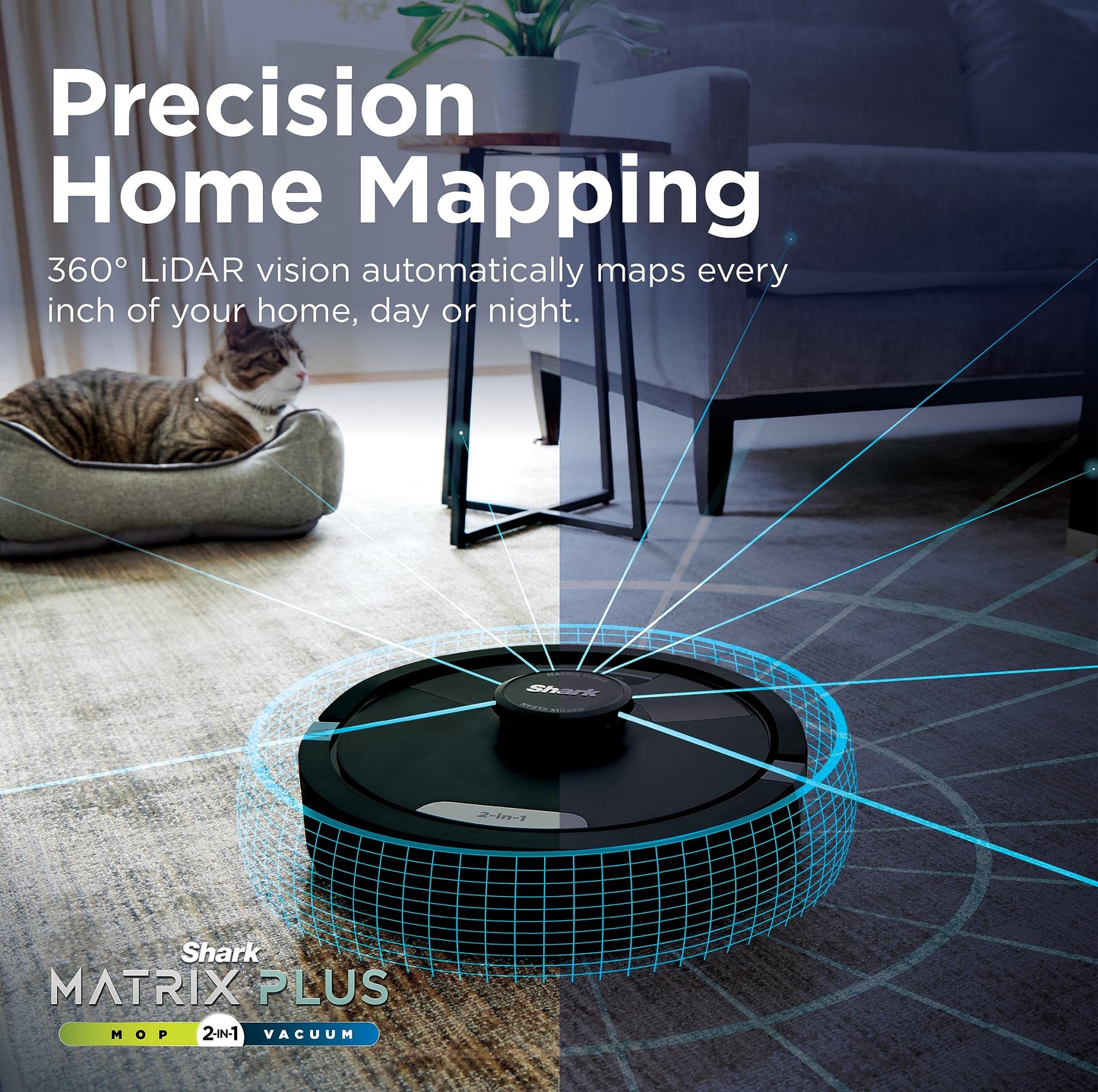 Shark Matrix Plus Robot Vacuum & Mop for Pets