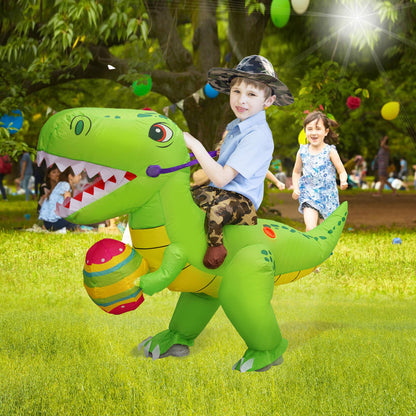 Inflatable T-Rex Costume for Kids Halloween Party