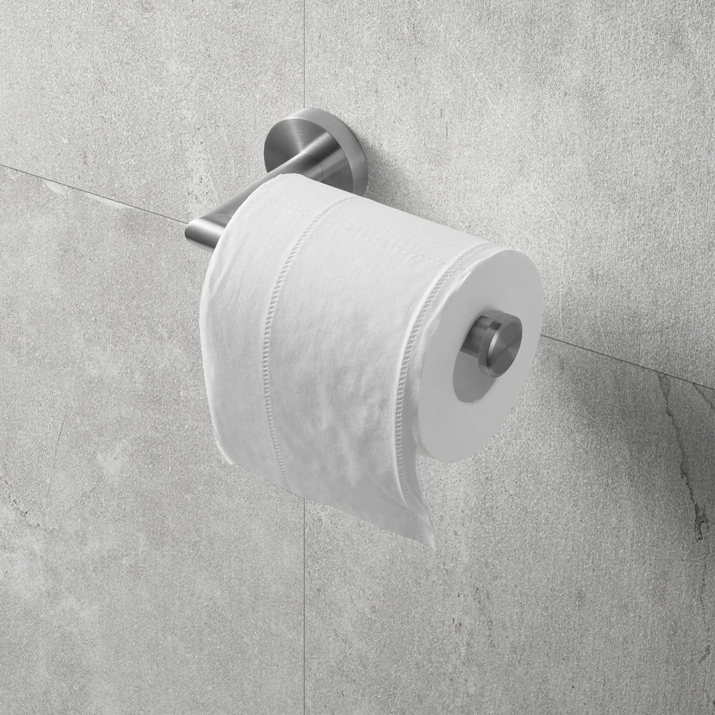HITSLAM Brushed Nickel Toilet Paper Holder