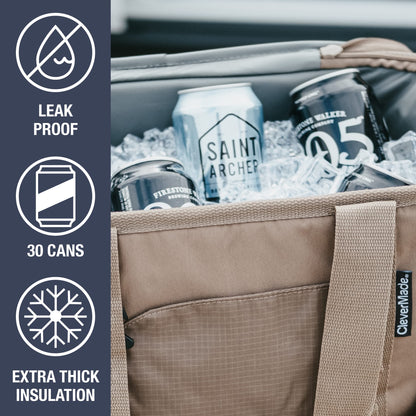 CleverMade Collapsible Cooler Bag for Travel