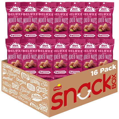 Nut Harvest Deluxe Mixed Nuts 16-Pack 2.25oz
