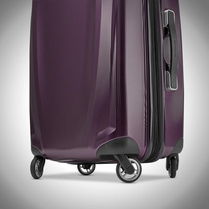 Samsonite Winfield 3 DLX Hardside Expandable Luggage with Spinners, Plum Ombre, 2PC Set (CO/MED)