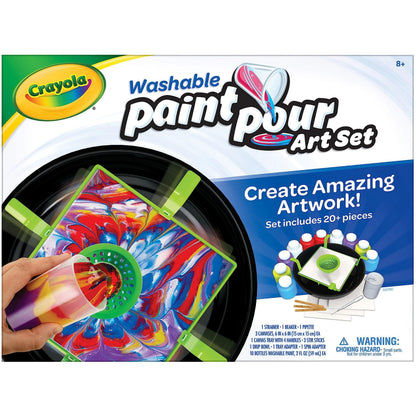 Crayola Washable Paint Set for Kids, 20pc