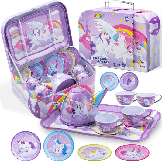 Unicorn Tea Party Set for Little Girls