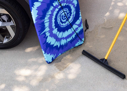 FURemover XL Heavy Duty and Original Indoor/Outdoor Broom Set, Standard and Extra Large, Black and Yellow (Model: 2385A6-AMZ)