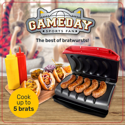 Electric Grill for Sausages and Hot Dogs