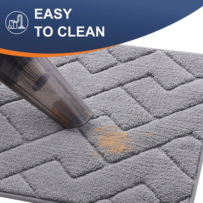Indoor Door Mat, Dirt Resistant, Non-Slip Rubber