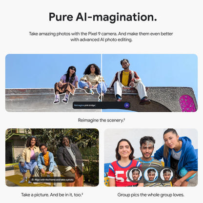 Google Pixel 9 Unlocked Smartphone with Advanced Camera