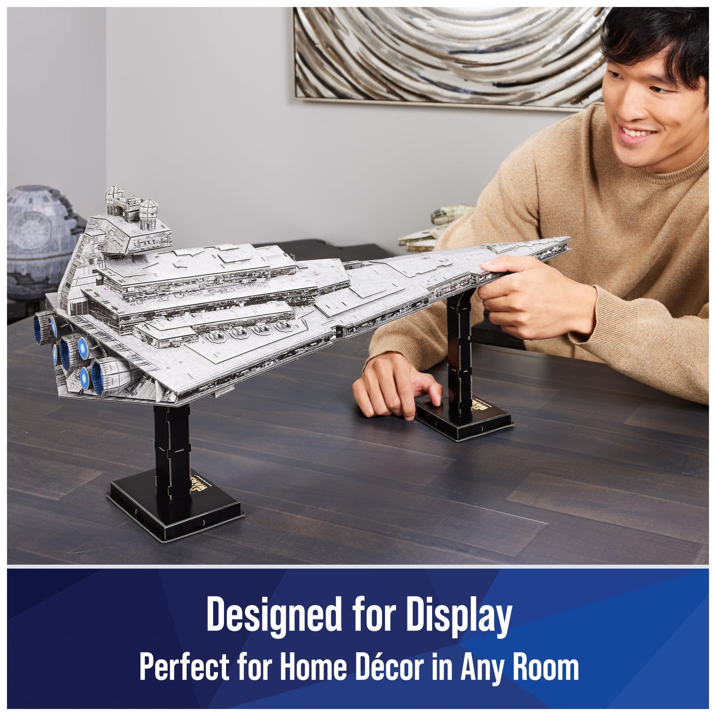 Star Wars Imperial Star Destroyer 3D Model Kit