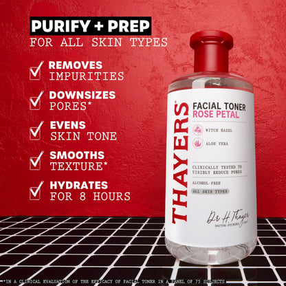 THAYERS Rose Petal Alcohol-Free Facial Toner 12oz
