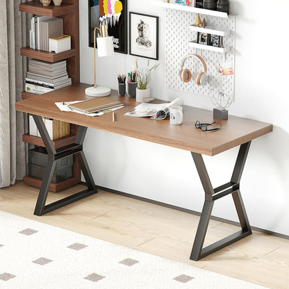 Metal Desk Legs Set of 2, 28" Black