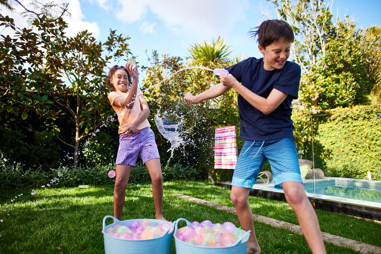 100 Pack Bunch O Balloons Tropical Water Balloons