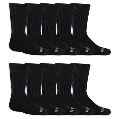 Fruit of the Loom Boys' Crew Socks 10-Pack