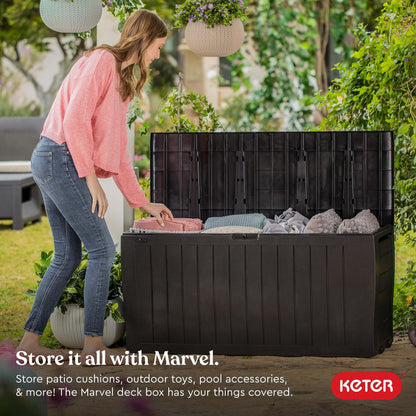Keter 71 Gallon Resin Outdoor Storage Box