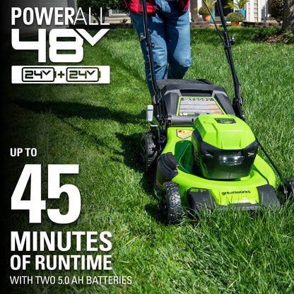 Greenworks 48V Self-Propelled Cordless Lawn Mower