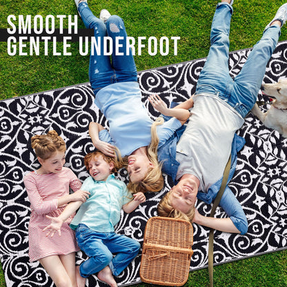 5x8 Outdoor Waterproof Rug for Patio & Deck