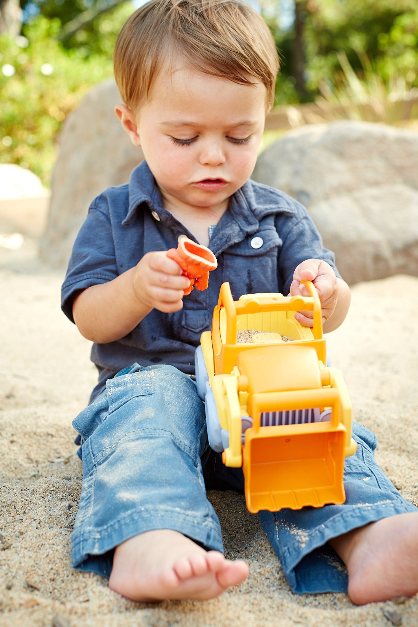 Green Toys Construction Truck for Little Builders