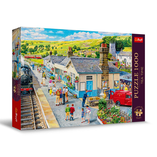 1000-Piece Trefl Nostalgic Jigsaw Puzzle for Adults