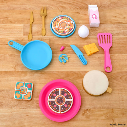 KidKraft Barbie™ Wooden Play Kitchen with Accessories