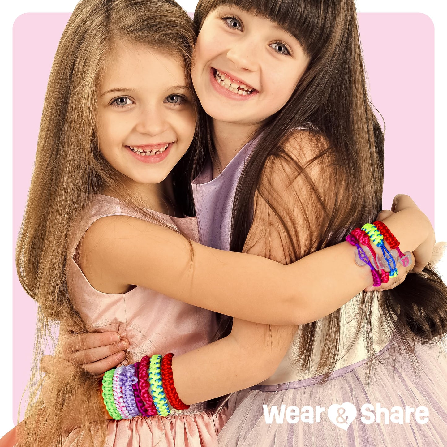 Friendship Bracelet Making Kit for Girls - Crafts for Girls - String Bracelets Maker Craft - Gifts for 6-12 Year Old Girl - Birthday Gift Ideas & Kits Toys Ages 8, 9, 10, 11, 12 - Kids Age 8-12 Olds