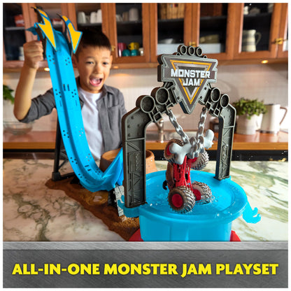 Monster Jam Dunk Tank Playset for Kids