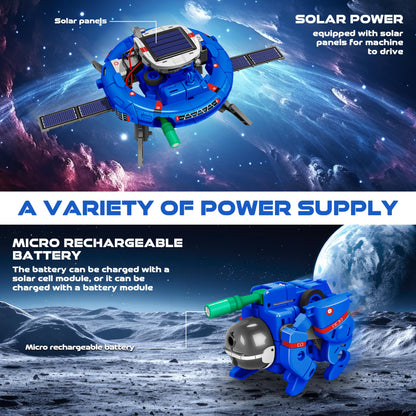 STEM Solar Power Robots Educational Kit for Kids