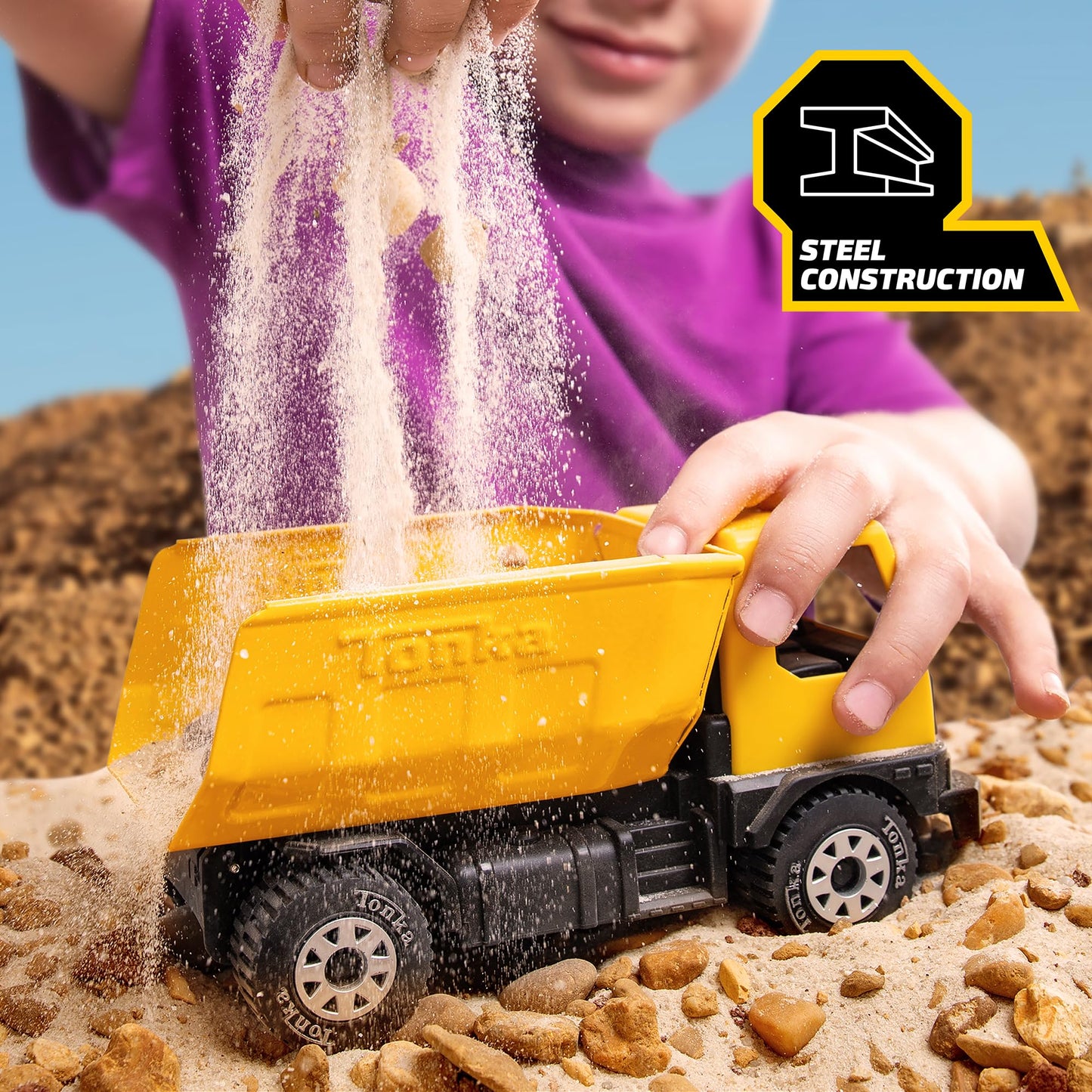 Tonka Giga Series Dump Truck & Bulldozer Set