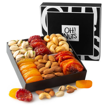 Oh! Nuts Dried Fruits and Nuts Gift Basket