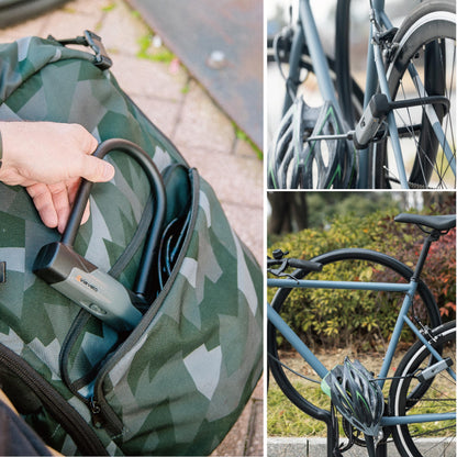Via Velo Heavy Duty Bike U-Lock with Cable